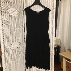 Style&Co. Little Black Layered Dress